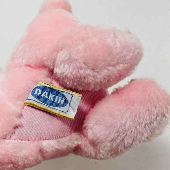 Vintage Dakin Pink Alligator Plush 10" Toy Peekaboo Bulging Eyes Hide Seek Shy - Picture 8 of 11